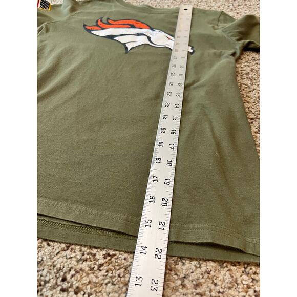 Youth Nike Denver Bronco's Salute to Service Long Sleeve Tee, Medium, Olive - Picture 3 of 6